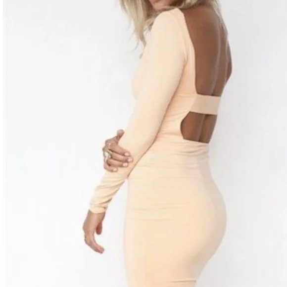 Sabo Peachy Pink Pastel Margot Dress XS - Picture 3 of 8